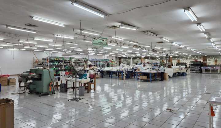 Ready-to-Use Ex Garment Factory Near Jatake, Tangerang
