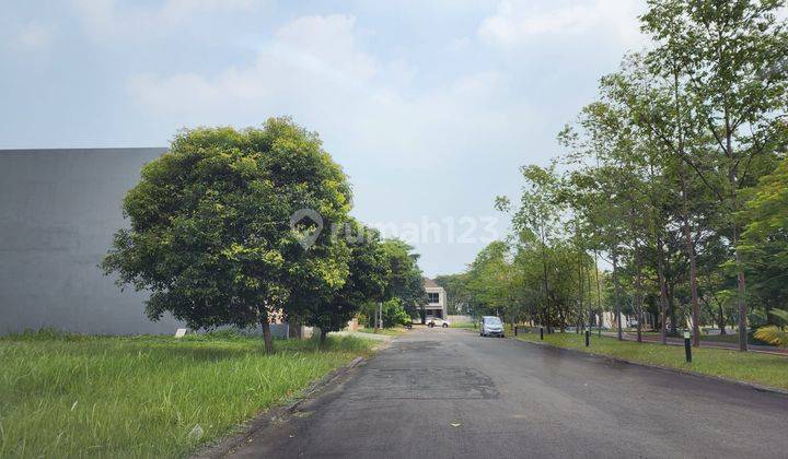 Kavling Gandeng Murah Posisi Jalan Utama Hadap Utara Di Cluster Sutera Mentari Alam Sutera 1