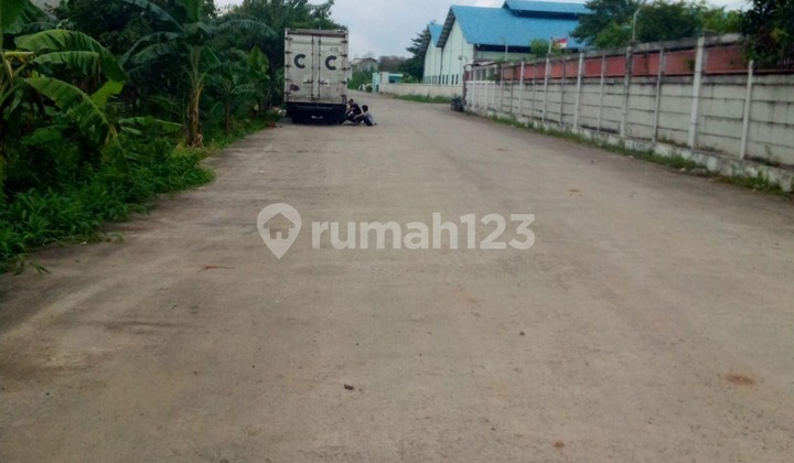 Tanah Murah Cocok Untuk Gudang Atau Pabrik Lokasi Strategis Di Pasar Kemis Tangerang