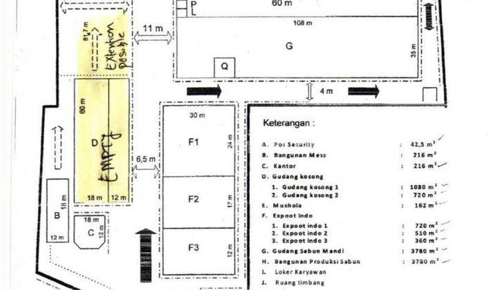 Pabrik Murah Lokasi Strategis Di Mh Thamrin Cikokol Tangerang 2