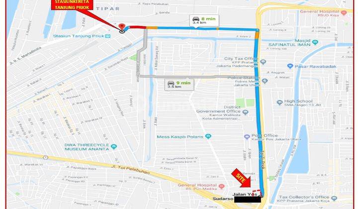 Tanah Murah Dibawah Njop Lokasi Strategis Di Yos Sudarso Jakarta Utara 2