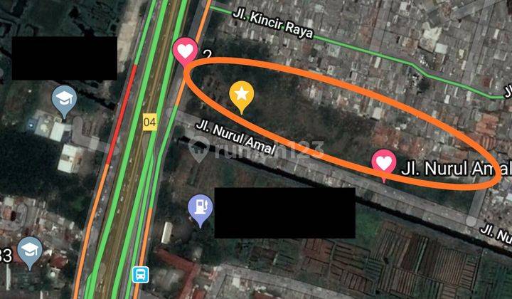 Tanah Komersial Murah Lokasi Strategis Pinggir Jalan Raya Di Cengkareng Timur Jakarta Barat 1