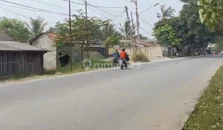 Tanah Murah Lokasi Strategis Pinggir Jalan Cocok Untuk Perumahan Di Tigaraksa Tangerang 1