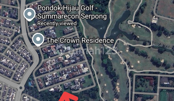 Premium Plot Ready to Build North-Facing Golf and Lake View in Crown Cluster PHG Pondok Hijau Golf Gading Serpong Premium Plot Ready to Build North-Facing Golf and Lake View in Crown Cluster PHG Pondok Hijau Golf Gading Serpong