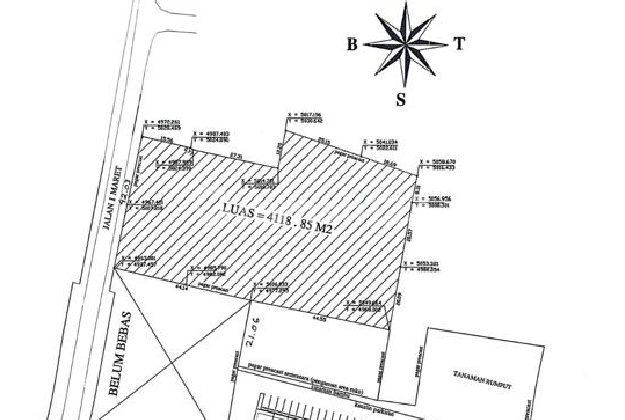 Tanah Murah Lokasi Strategis Bebas Banjir Siap Bangun Di Jalan Raya Kalideres Jakarta Barat