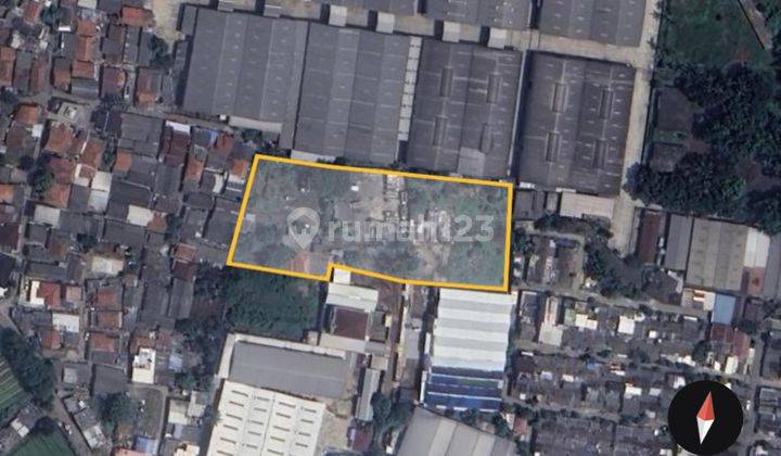 Tanah Murah Siap Bangun Lokasi Strategis Akses Kontainer Cocok Untuk Bangun Komplek Pergudangan / Pabrik Di Curug Tangerang Banten 1