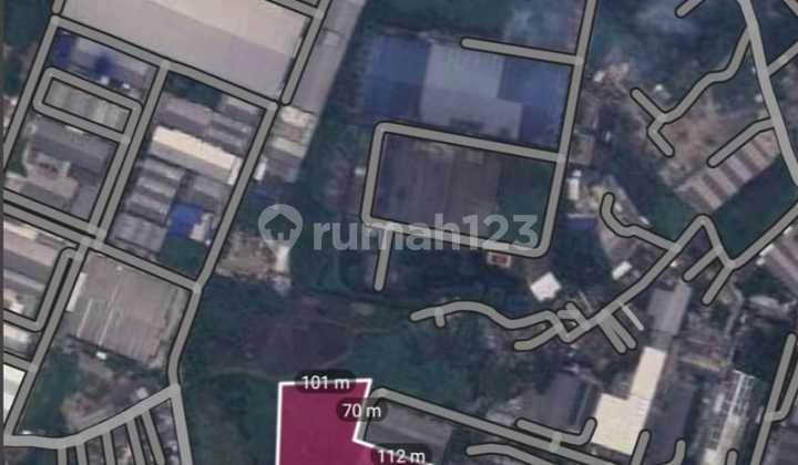 Tanah Industri Murah Lokasi Strategis Siap Bangun Akses Kontainer Bebas Banjir Di Kawasan Industri Bitung Cikupa Tangerang