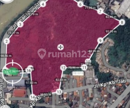 Dijual Tanah SHM Jln.imam Bonjol Tangerang