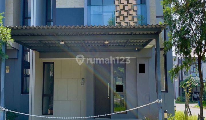 Rumah Hoek Murah Hadap Selatan Timur Lokasi Strategis Siap Huni Di Cluster Aure The Mozia Bsd City 1