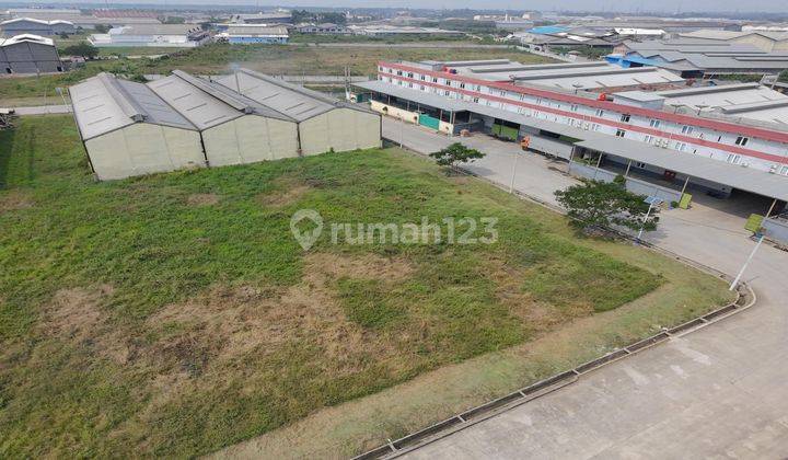 Tanah Murah Posisi Hoek Siap Bangun Lokasi Strategis Dekat Bandara Bebas Banjir Di Komplek Pergudangan Laksana Tangerang 1