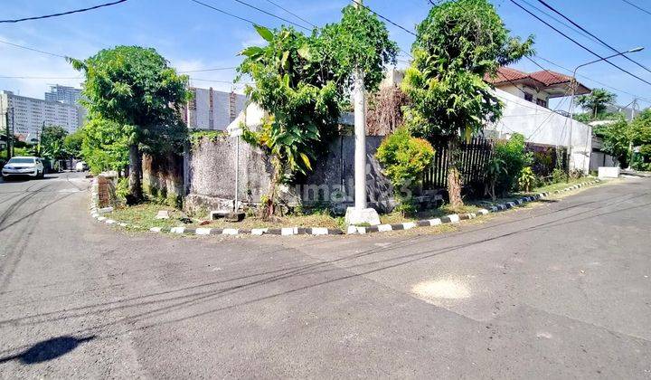 Tanah di Perumahan Darmo Permai, Surabaya Barat Cocok Dibangun Beberapa Unit Rumah Hook Luas 576 M2 SHM Dukuh Pakis, Dekat Ciputra World, Mayjen Sungkono 1