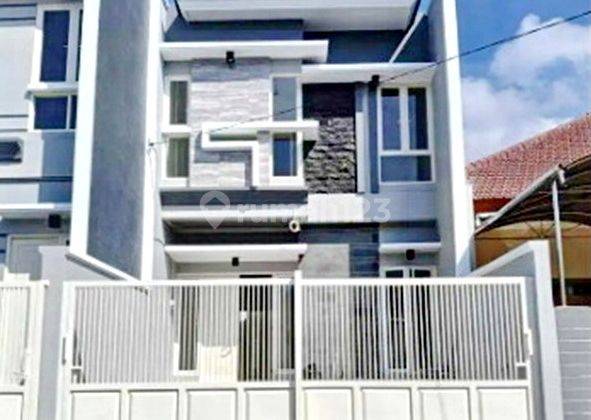 Jual Rumah Minimalis Gress 2LT Tengah Kota Lebar 6 Nginden Intan  2