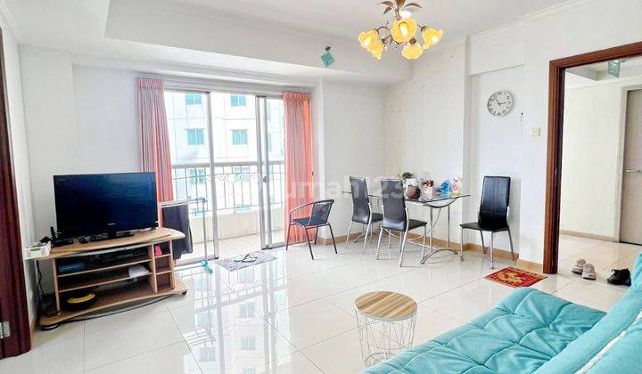 Sewa Apartemen Waterplace Ptc Tower A 3BR Dijadikan 2BR Furnished 2