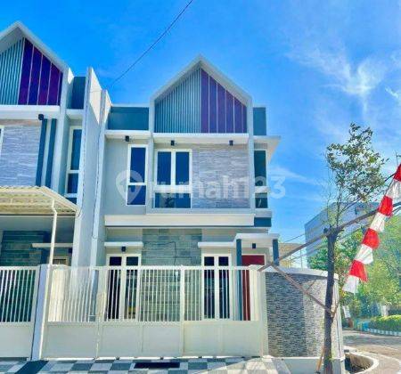 Rumah Baru Gres Scandinavian Tenggilis Dkt Ubaya Prapen Jemursari 1