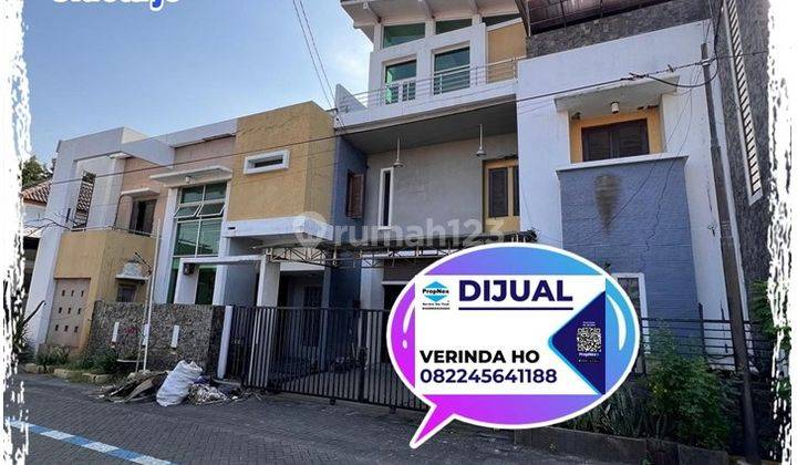 Dijual Rumah 3Lantai Ex Kantor Larangan Mega Asri Candi Sidoarjo  1