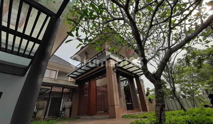 Rumah Mewah 2 Lantai Furnished Lokasi Tenang di Cluster Heliconia de Park , BSD 1