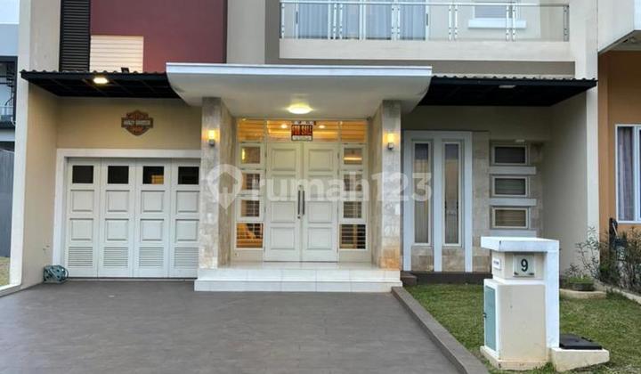 Dijual Rumah Mewah Full Furnished Lokasi Sangat Strategis Cluster Scarlet The Spring, Pagedangan Gading Serpong