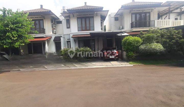 Rumah 2 Lantai Ada Tanah Kosong di Belakang di Premier Residence Modernland  1