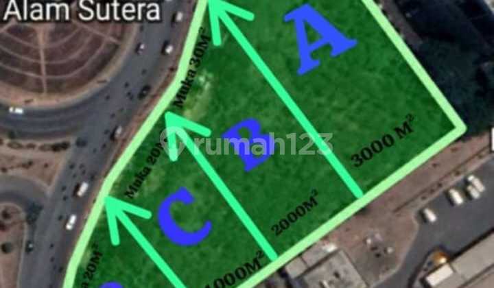 Disewakan Kavling Komerslal di Alam Sutera, Tangerang Selatan Disewakan Kavling Komerslal di Alam Sutera, Tangerang Selatan