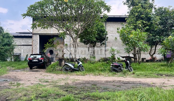 Gudang + Bangunan 2 Lantai Siap Pakai di Tangerang