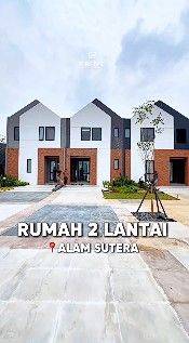 Rumah 2 Lantai Harga Cuma 580 Jutaan di Alam Sutera 1