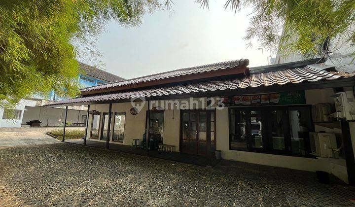 Rumah Lokasi Strategis Cocok Untuk Usaha Restauran atau Gallery di Kemang Timur 1