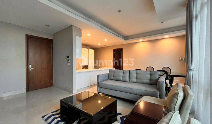 Apartemen La Mansion Mewah, Super Strategis Semi Furnished 3+1 BR Di Barito Kebayoran Baru 1