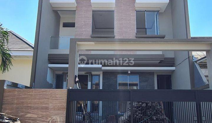 Jual Rumah Baru Nginden Intan Timur Surabaya Timur  1