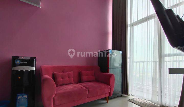 Apartemen Icon Mezzanine Type 1BR Full Furnish Tol View Tower Anggrek 1