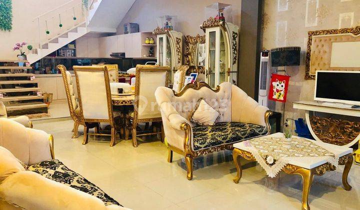 Turun Harga Jual Rumah Cantik 2lantai Semi Furnish Alam Hijau 2