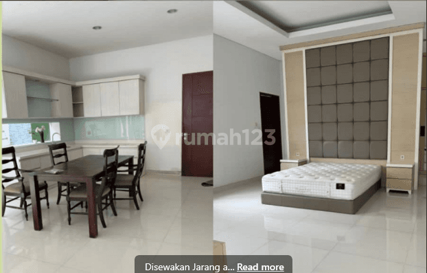 Disewakan Rumah Mewah Blok Favorit Graha Family Semi Furnish Nego 2