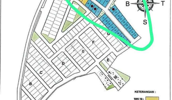 Land Plot for Sale in Pasuruan, 100m Wide, Certificate of Ownership, Negotiable
