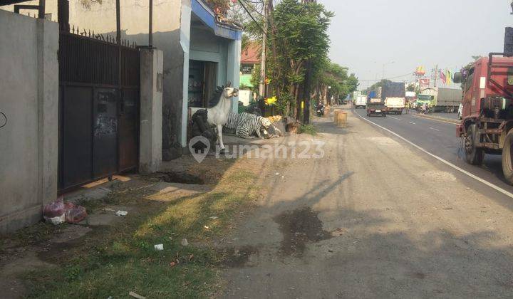 Dijual Tanah Bekas Garasi Bus Nol Raya Trosobo SHM Nego 1