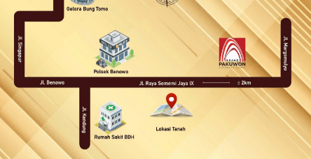 Disewakan Tanah Raya Sememi Jaya Strategis Cocok Buat Usaha 2