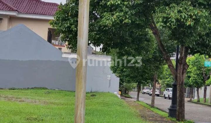 Dijual Tanah Kavling Dian Istana Taman Kedaton Main Road Nego