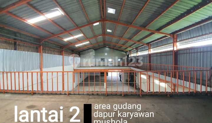 Dijual Gudang Balongbendo Siap Pakai Kotak Selangkah Main Road Krian