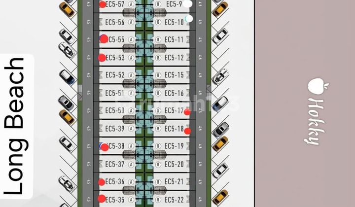 Dijual Ruko Baru Beverly Square Pakuwon City Mulai LT 58M²