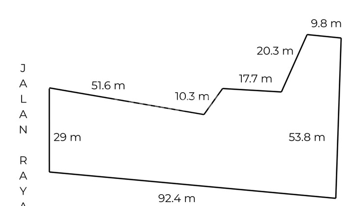 Warehouse for Sale, Nol Raya Kedamean Gresik, L-Shaped, Close to Toll Road, Certificate of Ownership