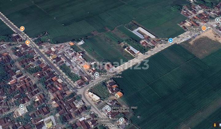 For Sale Land Width 20.5m Main Road Jend. Sutoyo Buduran Caruban Madiun For Sale Land Width 20.5m Main Road Jend. Sutoyo Buduran Caruban Madiun