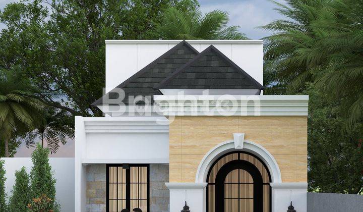 RUMAH MINIMALIS DESIGN TROPICAL BALI DI KAWASAN STRATEGIS DEPOK 1