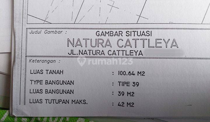 Rumah Di Natura Cattleya, Bsd Unfurnished Bagus Hgb - Hgb 2