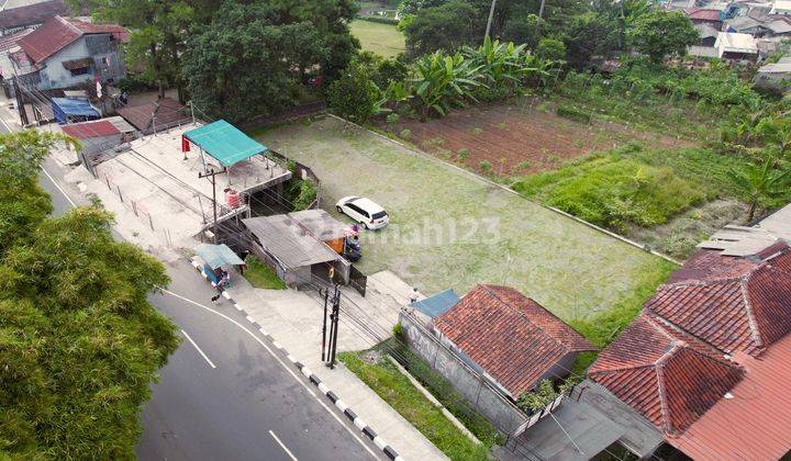 Jual tanah Gadog pinggir jalan raya dekat Taman Wisata Matahari 2