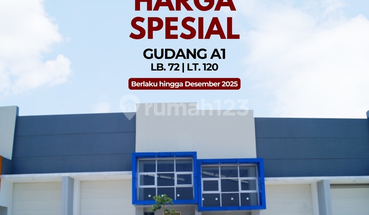 Harga Spesial! Gudang Modern di Kawasan Strategis Bandung Selatan