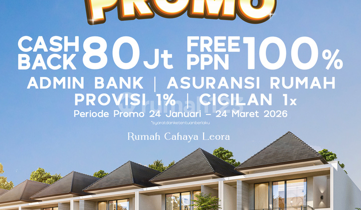 Rumah 2 Lantai, Lokasi Strategis di Perumahan Ekslusif Kota Bandung