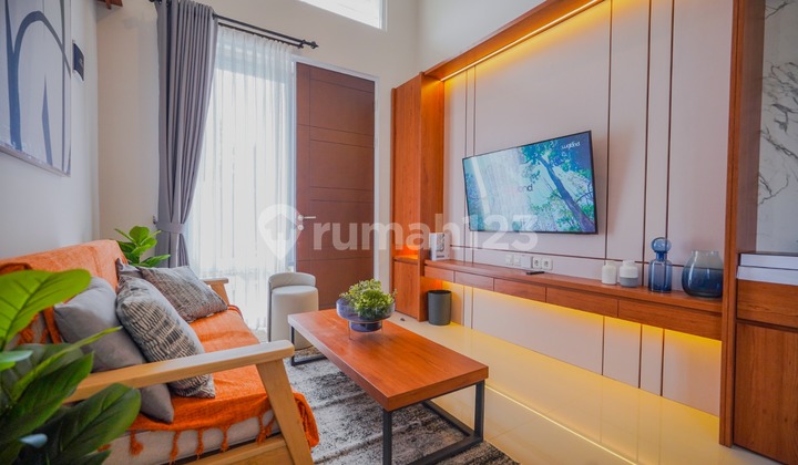 Rumah 1 Lantai, Tanah Luas di Perumahan Ekslusif Kota Bandung