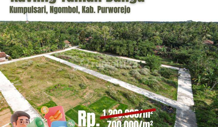 Promo Akhir Tahun, Pilihan Lokasi Banyak, Harga Mulai 700rb m2 2