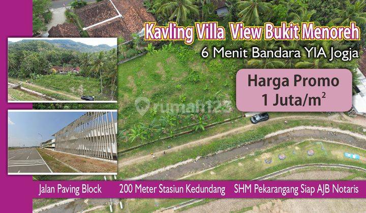 Tanah Murah Dekat Bandara Yia Jogja, SHM Ready 1