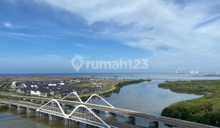 Apartemen gold coast 2 bedroom full furnish siap huni 2