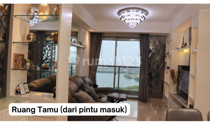 Apartemen gold coast 3 bedroom tower bahama siap huni