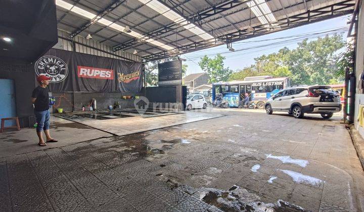 Ruang Usaha Salon Cuci Mobil Showroom Strategis Jl Peta Mainroad 1